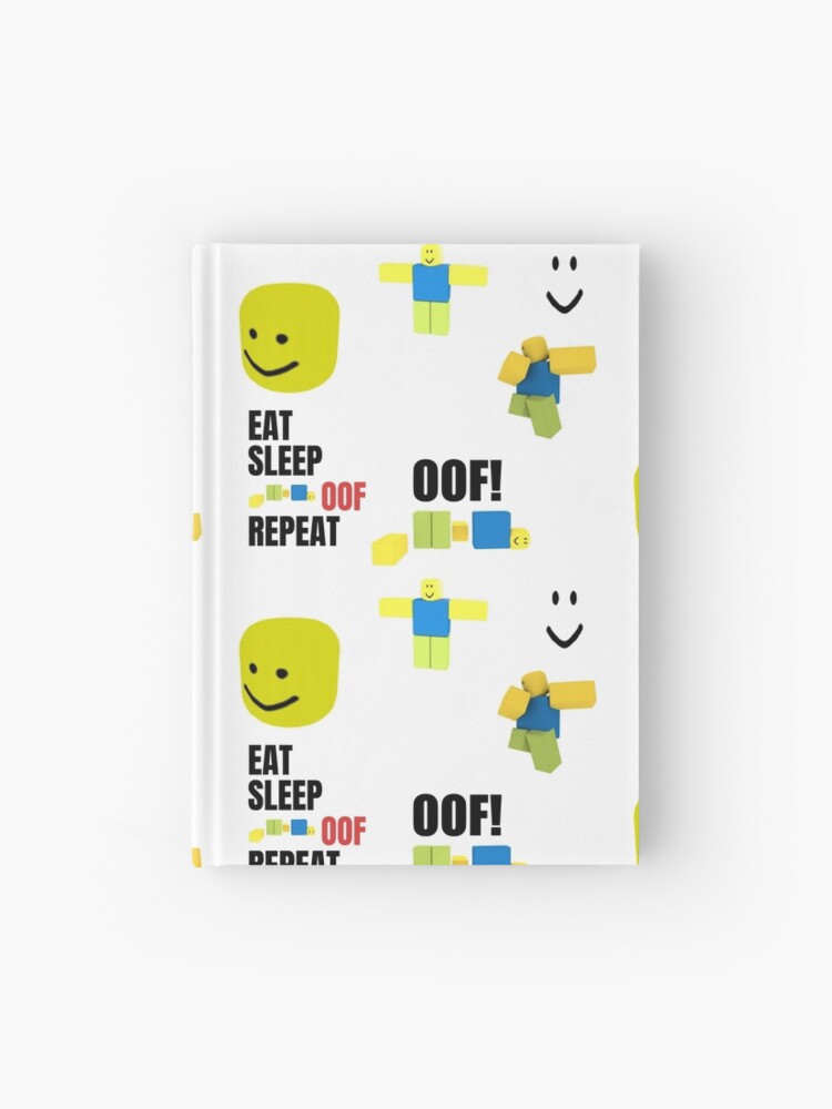 Roblox Oof Noobs Memes Sticker Pack Hardcover Journal By Smoothnoob Redbubble - roblox oof stickers redbubble