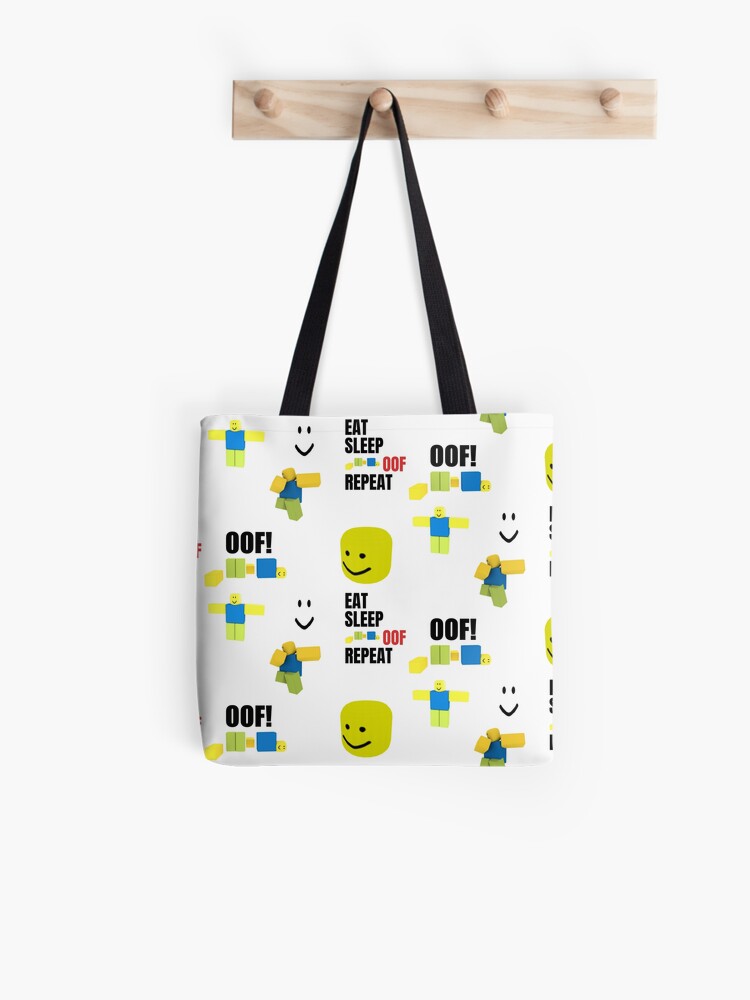 Roblox Oof Noobs Memes Sticker Pack Tote Bag By Smoothnoob Redbubble - roblox meme sticker pack sticker