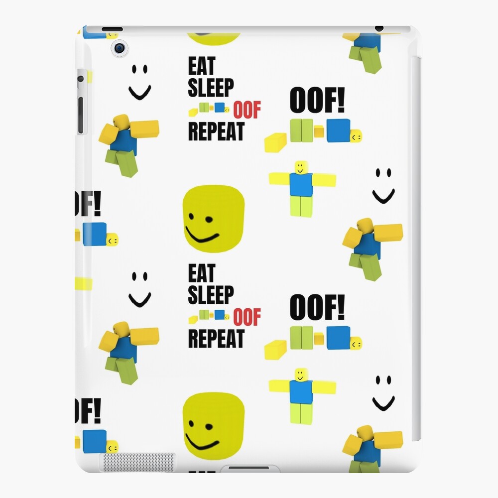 Roblox Oof Noobs Memes Sticker Pack Ipad Case Skin By Smoothnoob Redbubble - noob s oof roblox
