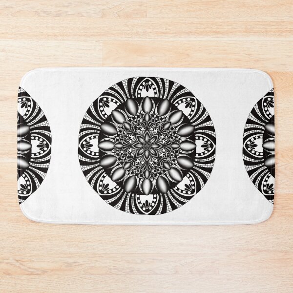 Item preview, Black and white mandala designed and sold by irinabbota.
