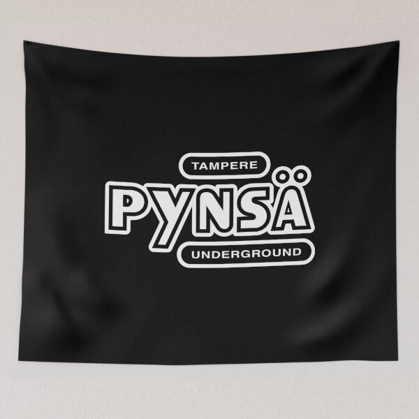Item preview, Tampere Pynsä Underground (valkoinen teksti) designed and sold by futurytmi.