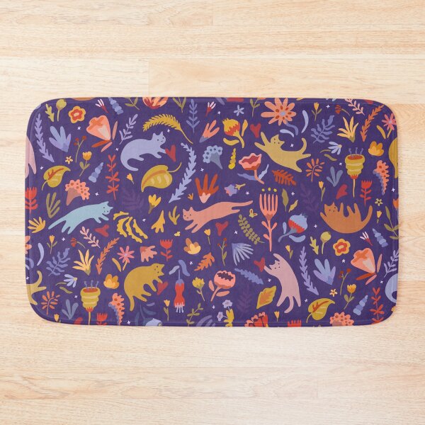 Item preview, Candy Cats in the Magic Garden designed and sold by runcatrun.