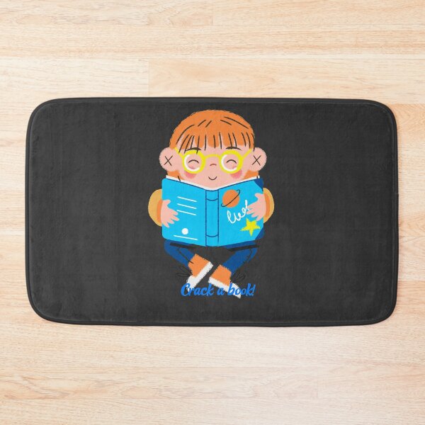Item preview, Kid Cracking a Book- Book lovers designed and sold by EvaWolf.