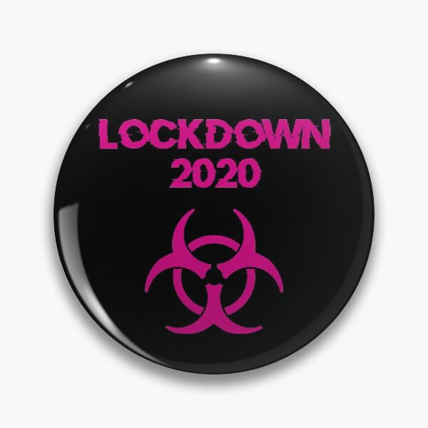 Item preview, Lockdown 2020 Biohazard Symbol (Purple) designed and sold by DafyddEm.