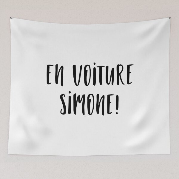 Item preview, En voiture Simone! designed and sold by TheLemonBox.