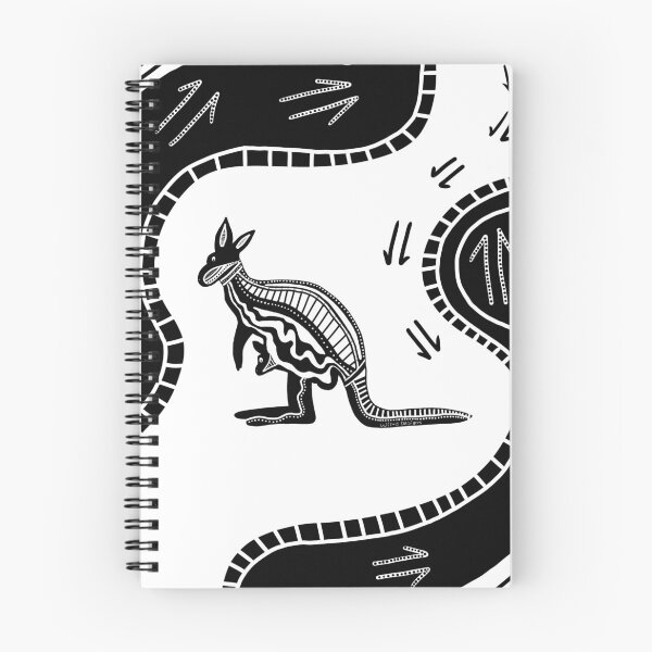 Item preview, Aboriginal designed kangaroo designed and sold by WilayDesigns.