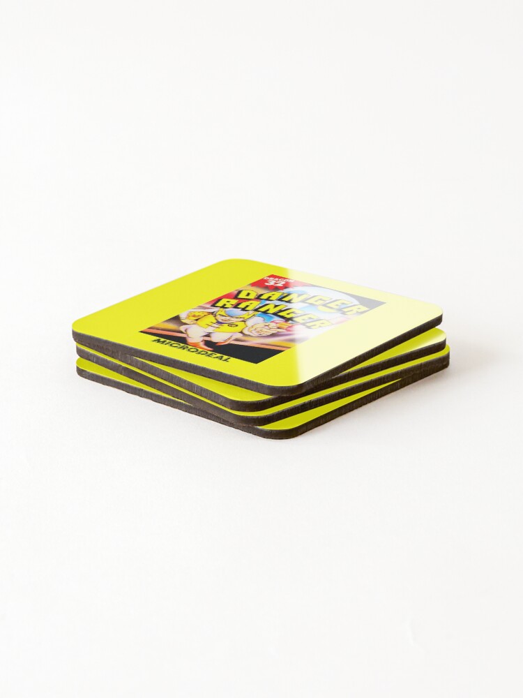 Thumbnail 4 of 5, Coasters (Set of 4), Danger Ranger designed and sold by RetroTrader.