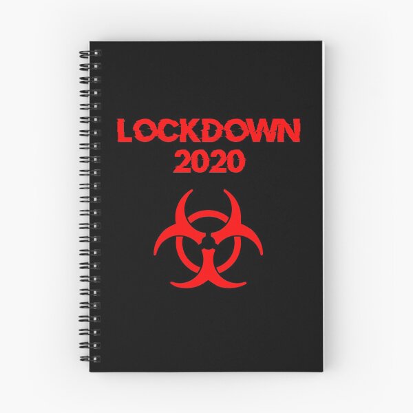 Item preview, Lockdown 2020 Biohazard Symbol (Red) designed and sold by DafyddEm.