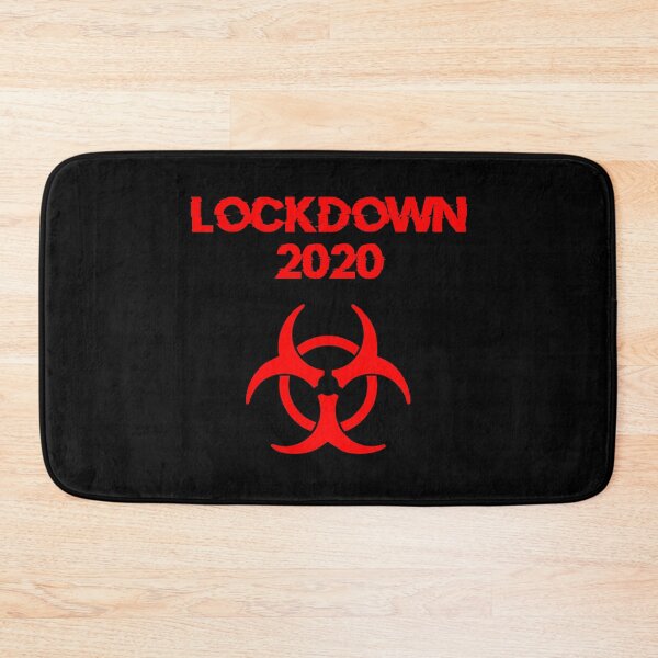 Item preview, Lockdown 2020 Biohazard Symbol (Red) designed and sold by DafyddEm.