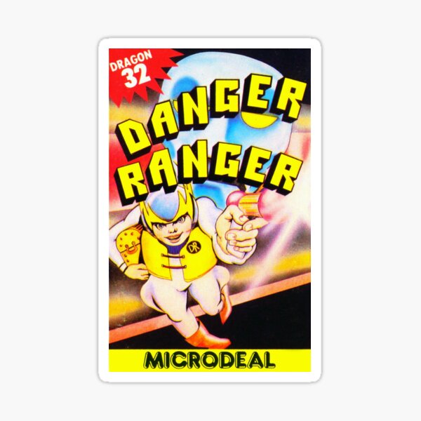 "Danger Ranger" Sticker for Sale by RetroTrader Redbubble