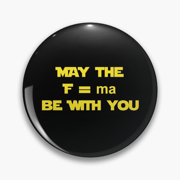 Item preview, May the f=ma be with you designed and sold by sanastyle.