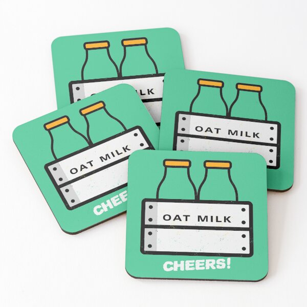 Item preview, Oat Milk Cheers - Vegan vegetarian milk designed and sold by Radu Matei.