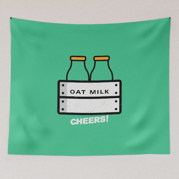 Item preview, Oat Milk Cheers - Vegan vegetarian milk designed and sold by Radu Matei.