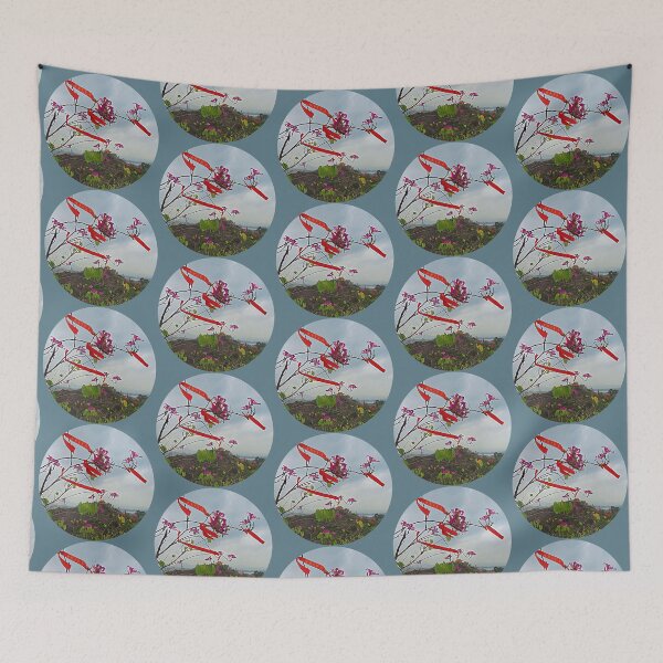 Item preview, Red Ribbons in Park in China designed and sold by Linda Walsh.