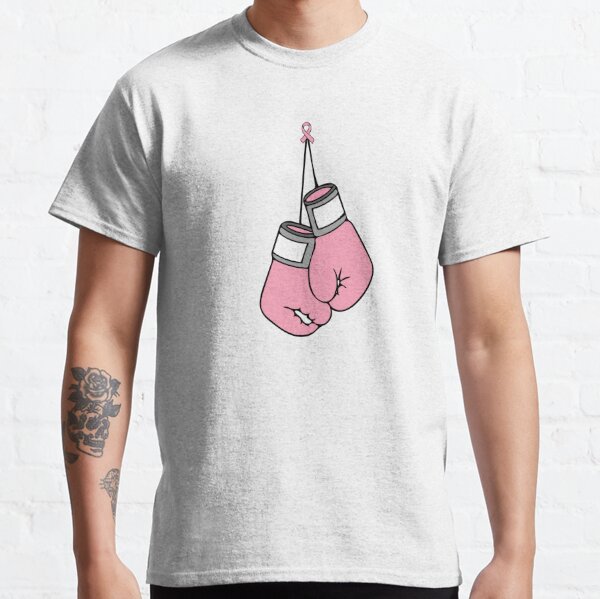 Gants de boxe roses T-shirt classique