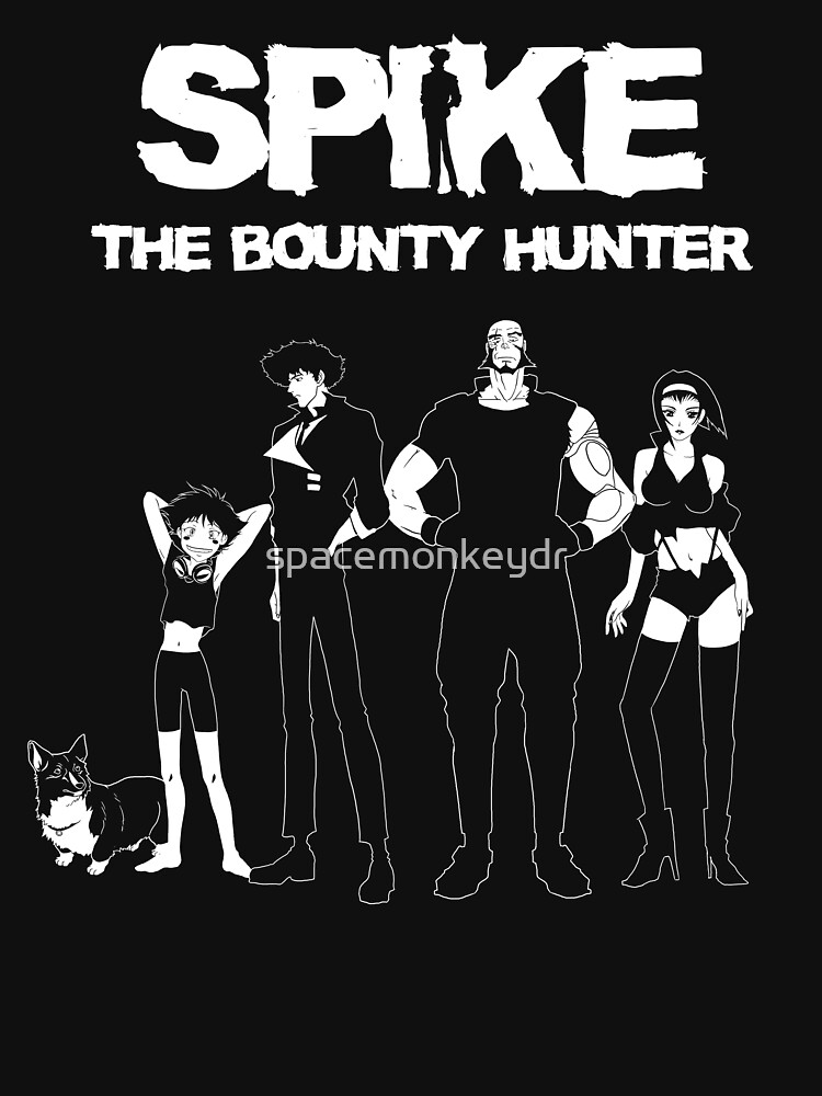 Spike the Bounty Hunter- Cowboy Bebop Shirt by spacemonkeydr