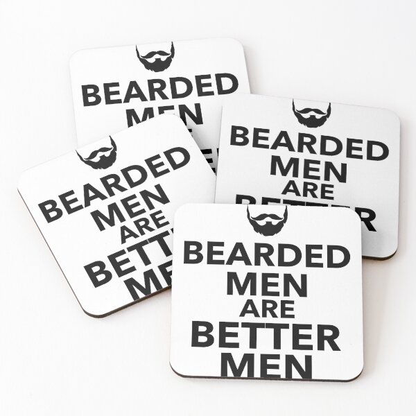 Item preview, Bearded Men Are Better Men designed and sold by SerenaBliss.