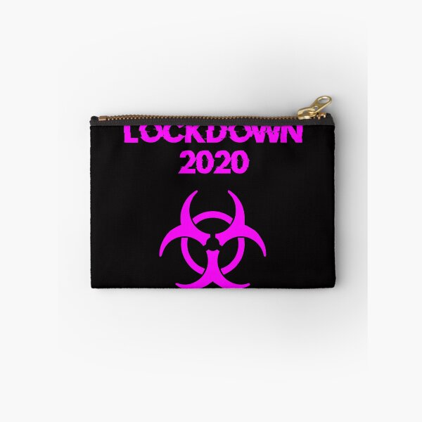 Item preview, Lockdown 2020 Biohazard Symbol (Pink) designed and sold by DafyddEm.