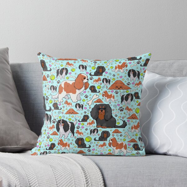 Item preview, Spaniels in Blue designed and sold by Nemki.