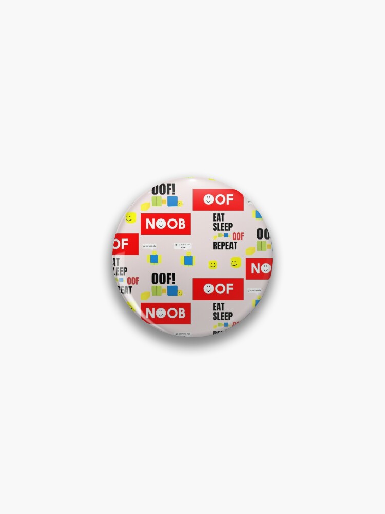 Roblox Oof Noobs Memes Sticker Pack Pin By Smoothnoob Redbubble - noob warning roblox