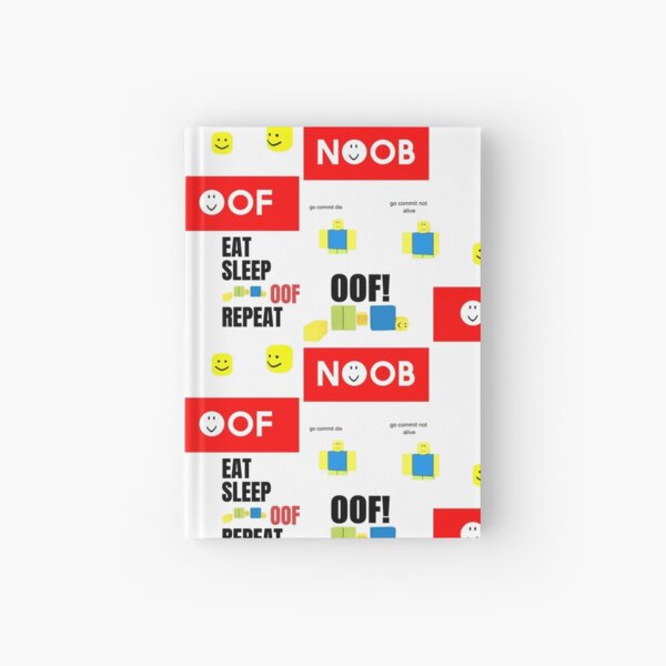 Roblox Pack Hardcover Journals Redbubble - roblox oof sound recourse pack