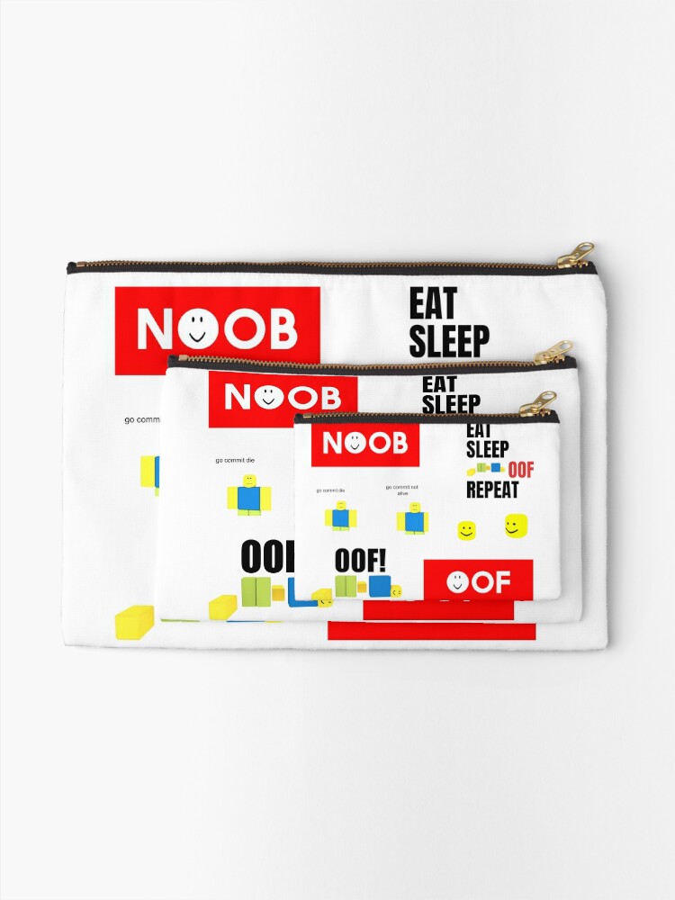 roblox oof noobs memes sticker pack photographic print by smoothnoob redbubble