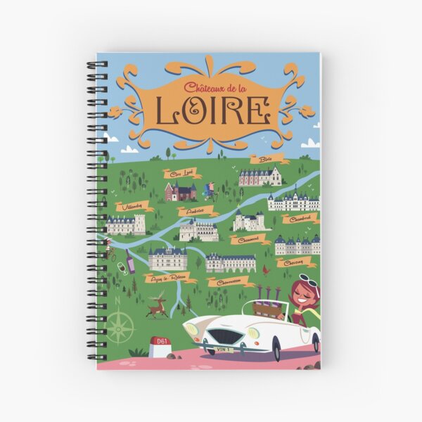 Item preview, Chateaux de la Loire poster designed and sold by GAGodel.