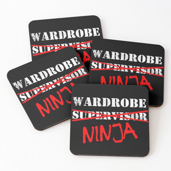 Item preview, Wardrobe Supervisor Ninja Theatre Job Title. Backstage Crew designed and sold by JukeLox.