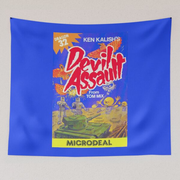 Item preview, Devil Assault designed and sold by RetroTrader.