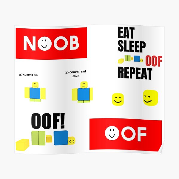 Funny Roblox Memes Posters Redbubble