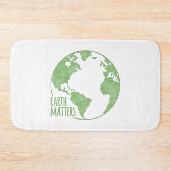 Item preview, Earth Matters - Earth Day - Grunge Green Outline 01 designed and sold by serenaking.