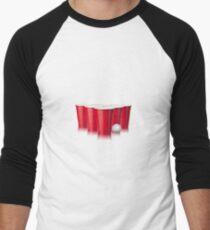 Beer Pong Men's Baseball ¾ T-Shirt