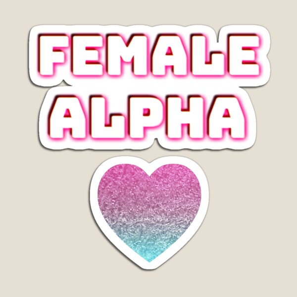 Item preview, Female Alpha Heart designed and sold by AmandaDesign.