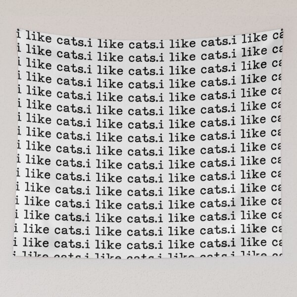 Item preview, I Like Cats designed and sold by styleagenda.