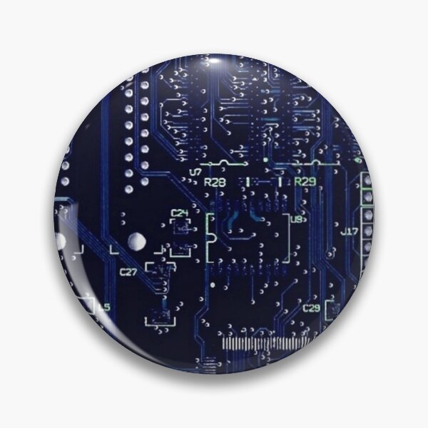Item preview, Circuit Board Blue designed and sold by Czerra.