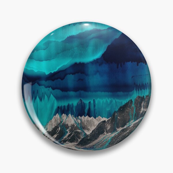 Item preview, Skyfall, Melting Blue Mountain Clouds  designed and sold by 38Sunsets.
