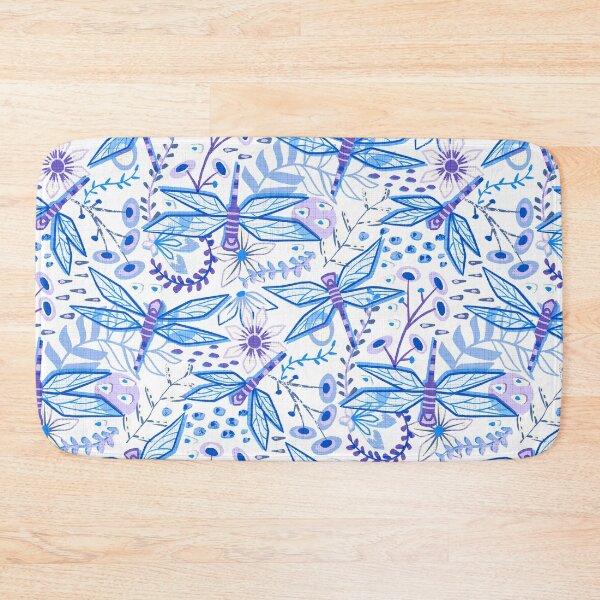 Item preview, Dragonfly Blues & Purples designed and sold by TigaTiga.