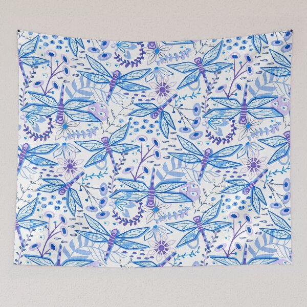 Item preview, Dragonfly Blues & Purples designed and sold by TigaTiga.