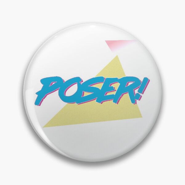 Item preview, Poser 80s inspired logo designed and sold by PoserClothing.