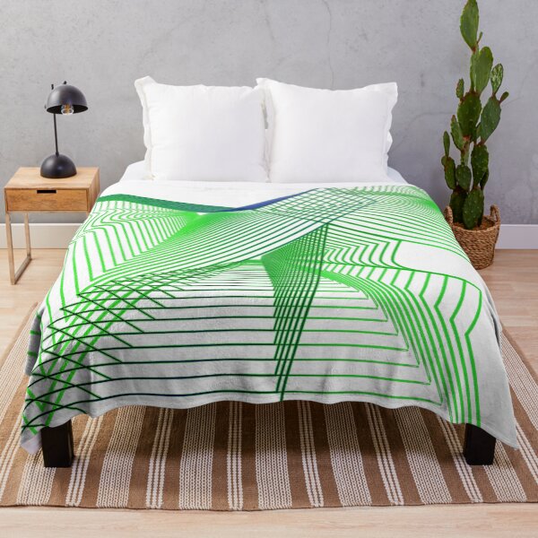 Item preview, Geometric galaxy green abstract designed and sold by Carolina Salazar.