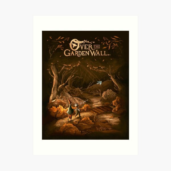 Sobre el muro del jardín Lámina artística