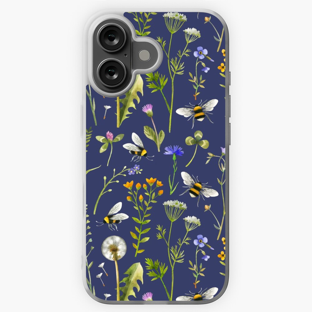 Aperçu de l'œuvre Coque souple iPhone créée et vendue par MirabellePrint.