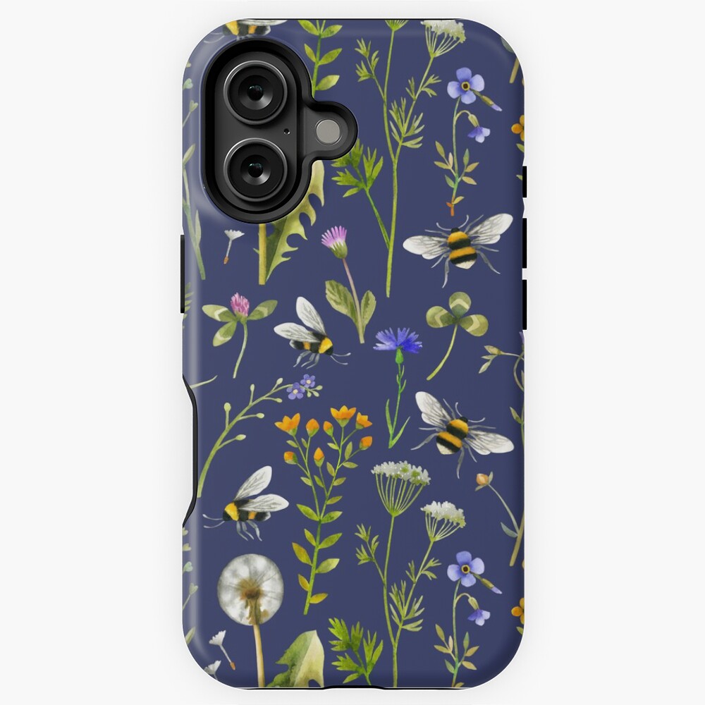 Aperçu de l'œuvre Coque antichoc iPhone créée et vendue par MirabellePrint.