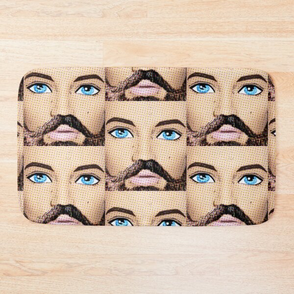 Item preview, Those Blue Eyes Though! Cool Pop Art/Doll Art! Queer Art! designed and sold by loveplasticpam.