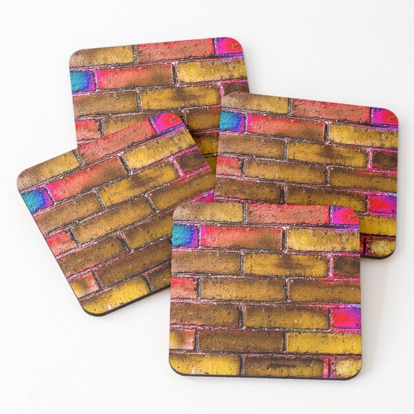 Item preview, Psychedelic Brick Wall  designed and sold by GrudleBay.
