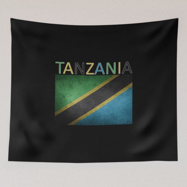 Item preview, Tanzania Flag - Art design designed and sold by AndiHK.