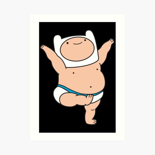 Finn Baby Art Print