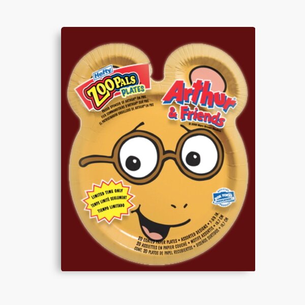 Hefty Zoo Pals Plates, 7 3/8 Inch - 20 plates