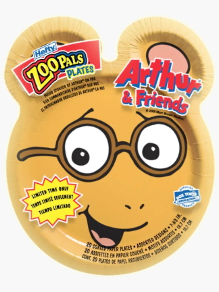 2000s Nostalgia ZooPals Plates Classic T-Shirt Sticker for Sale