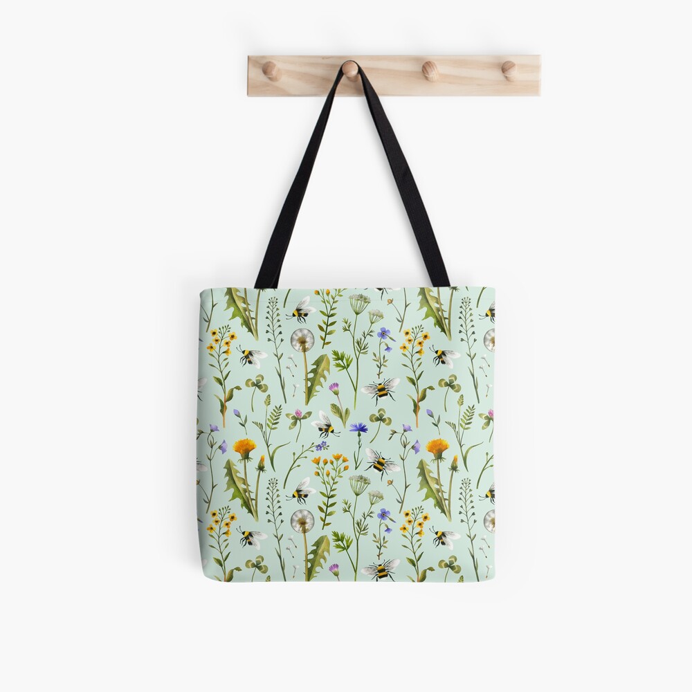 Aperçu de l'œuvre Tote bag doublé créée et vendue par MirabellePrint.